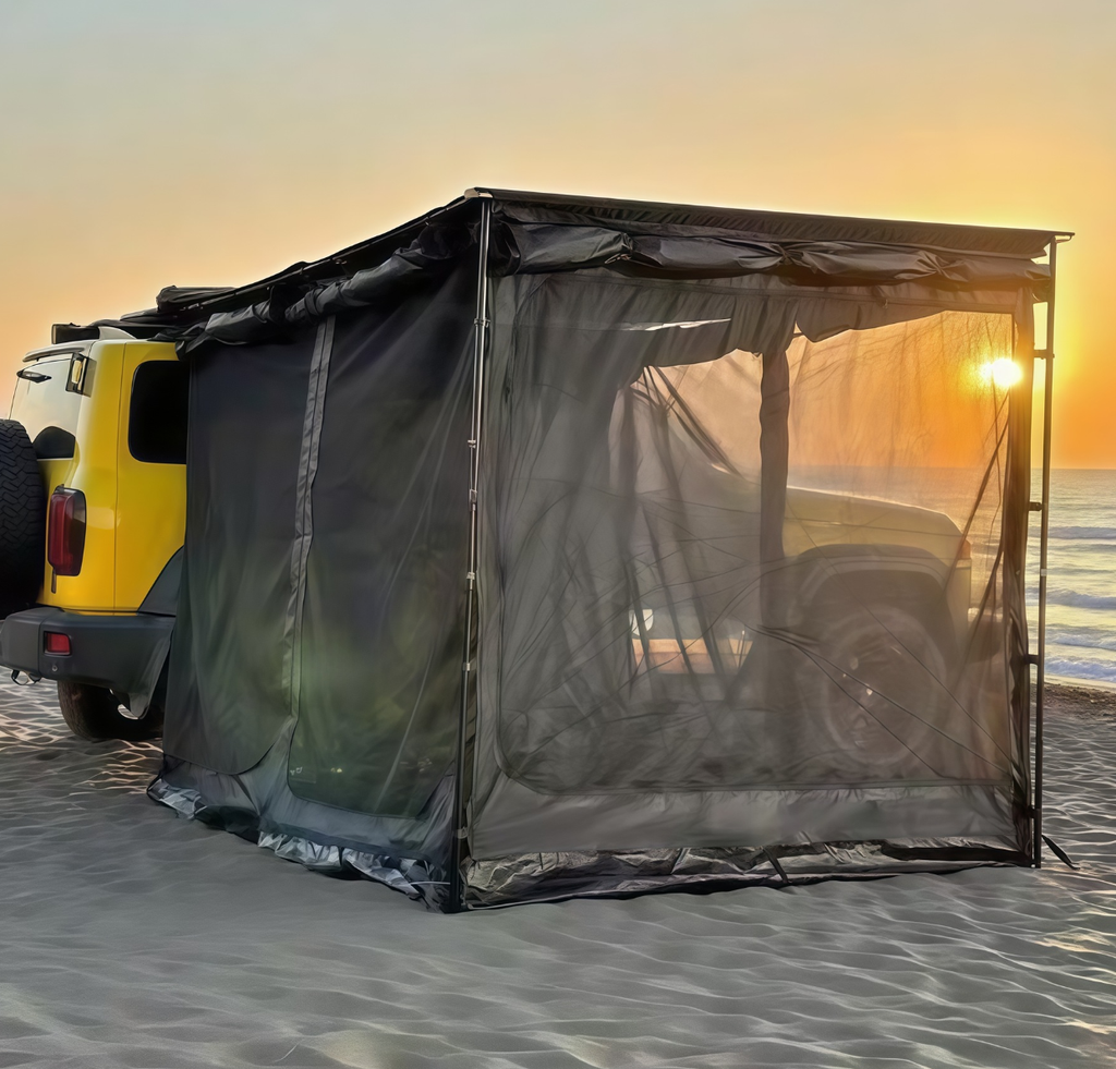 Car tent, side tent, side cloth room, mosquito net, sun protection and rain protection