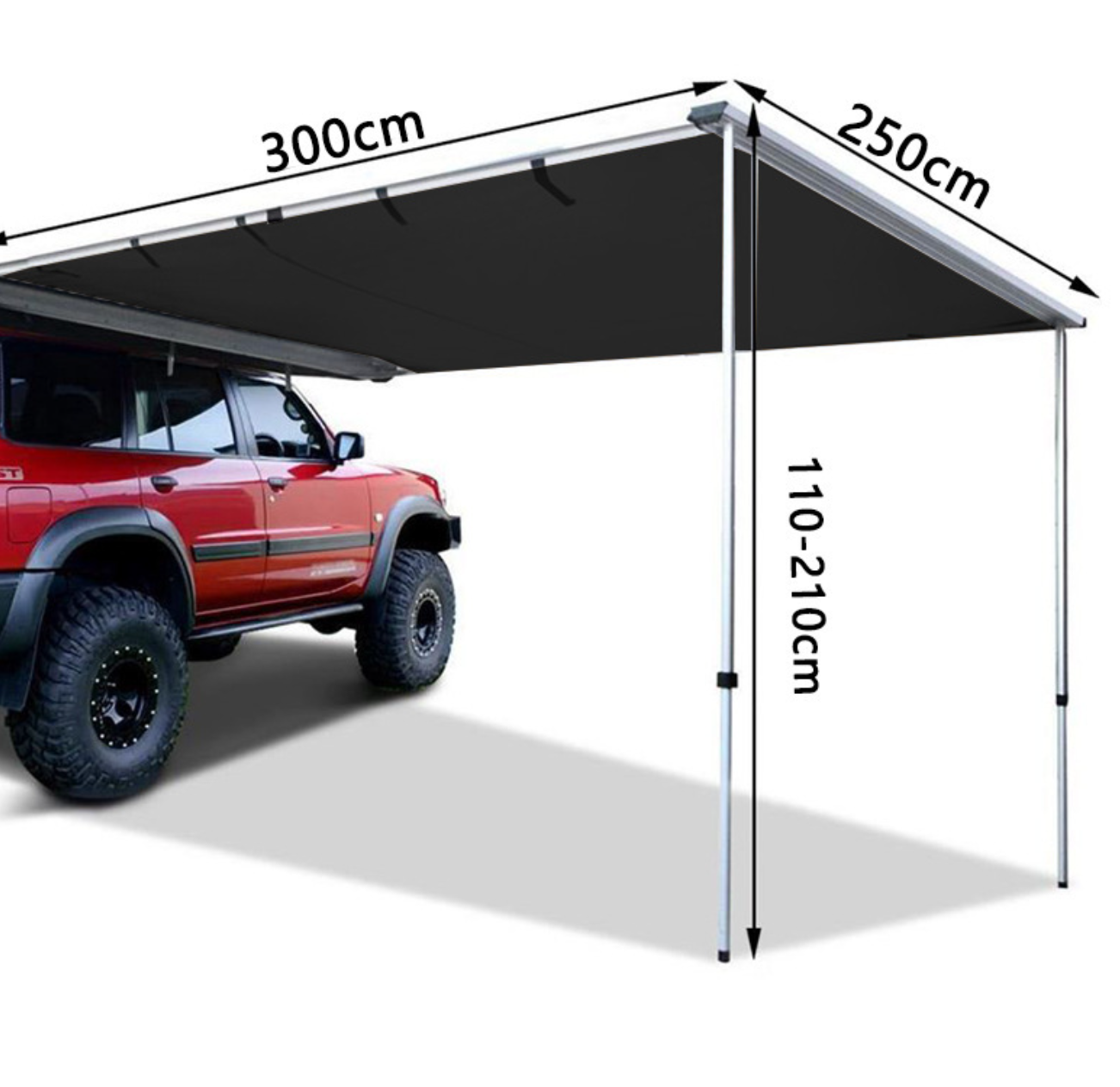 Car tent, side tent, side cloth room, mosquito net, sun protection and rain protection