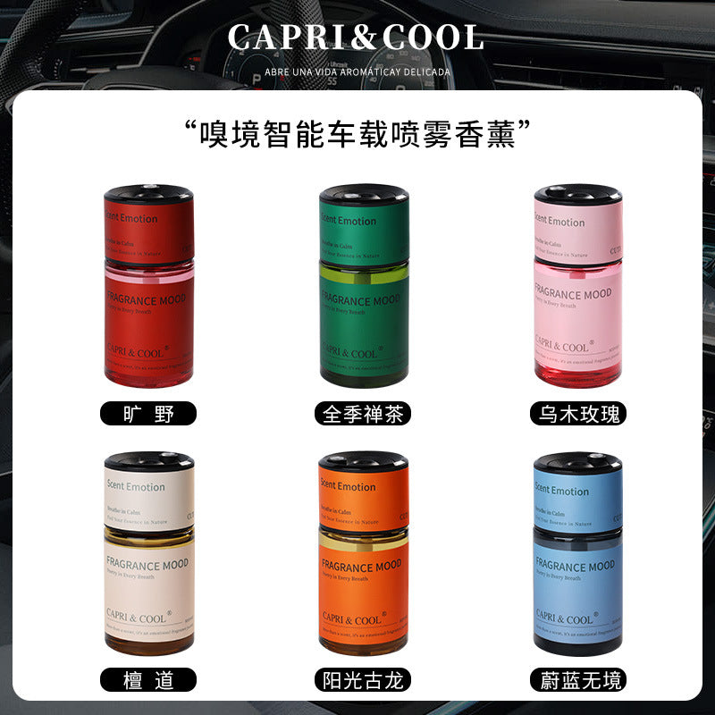 Premium car air freshener, automatic car interior fragrance