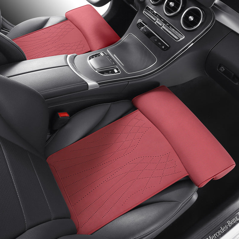 Car seat extension footrest and leg support